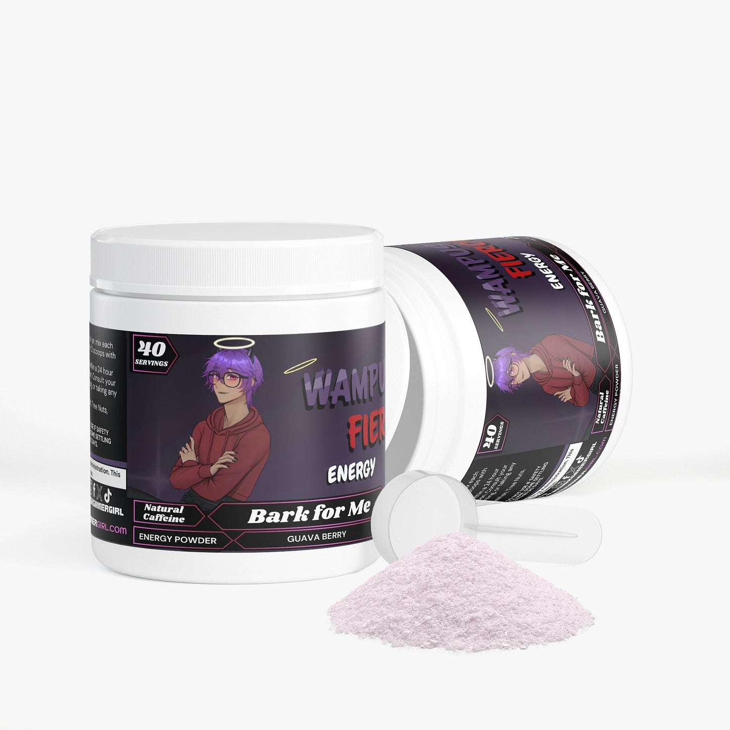 Wampus Fierce - Bark for Me Energy Powder (Guava Berry)