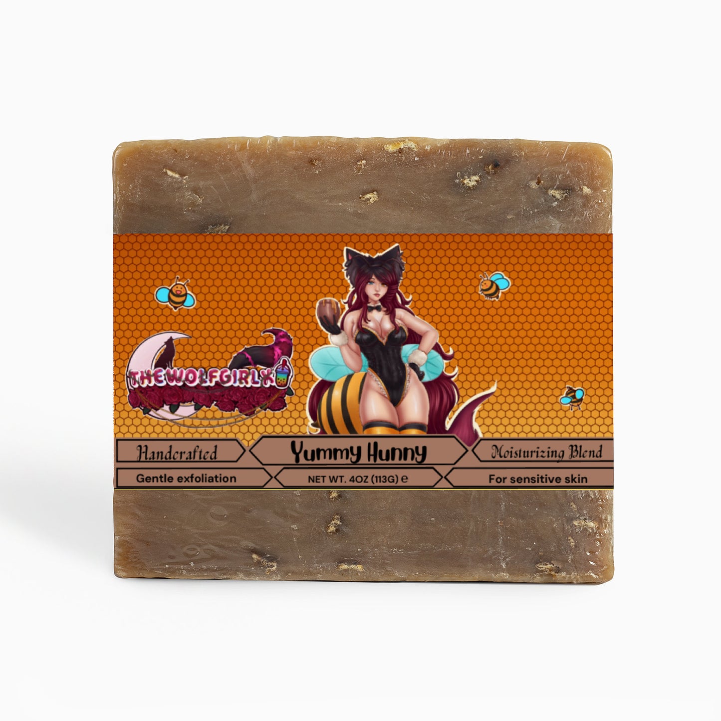 Thewolfgirlx - Yummy Hunny Oat Milk Honey Soap
