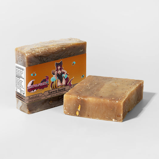 Thewolfgirlx - Yummy Hunny Oat Milk Honey Soap