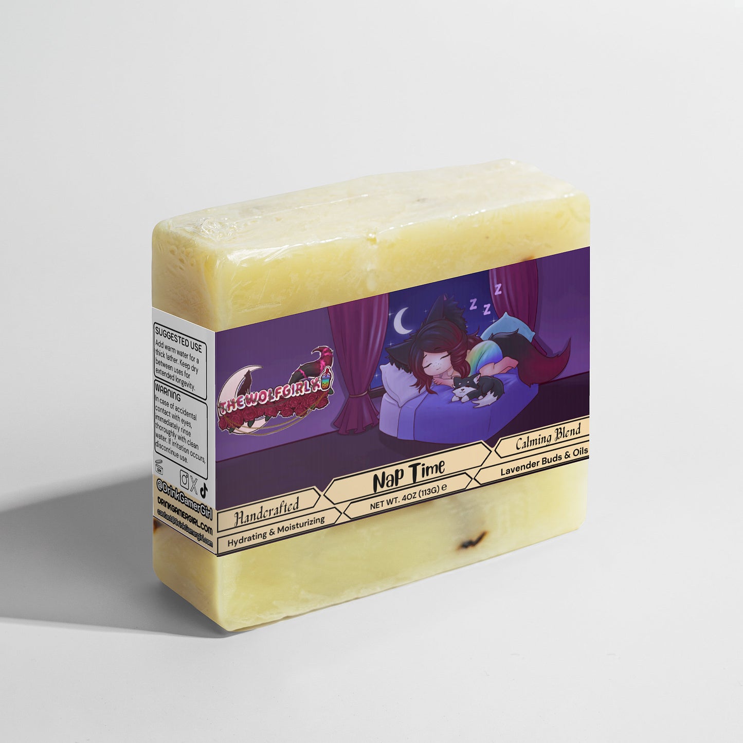 Thewolfgirlx - Nap Time Calming Lavender Soap