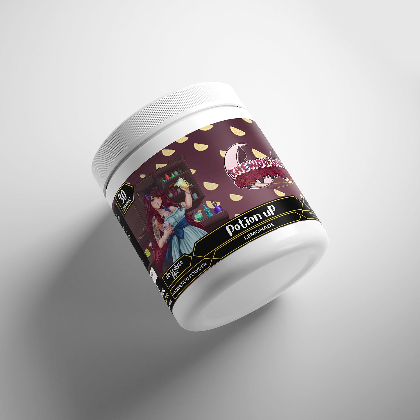 Thewolfgirlx - Potion up Hydration Powder (Lemonade)