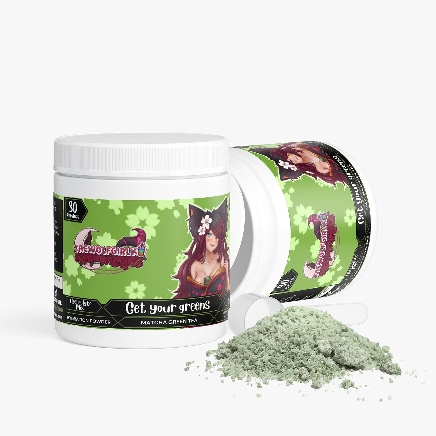 Thewolfgirlx - Get your greens Hydration Powder (Matcha Green Tea)