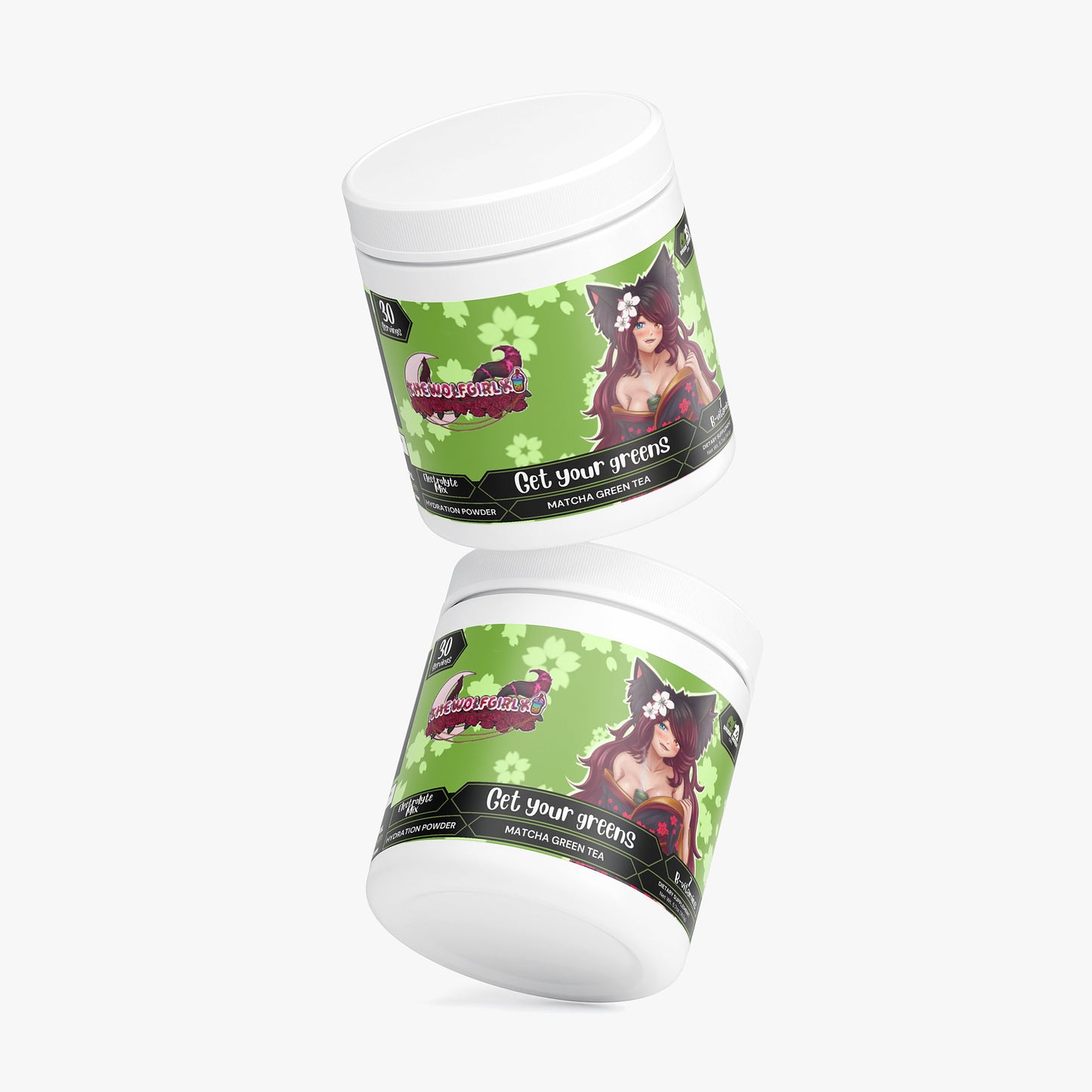 Thewolfgirlx - Get your greens Hydration Powder (Matcha Green Tea)