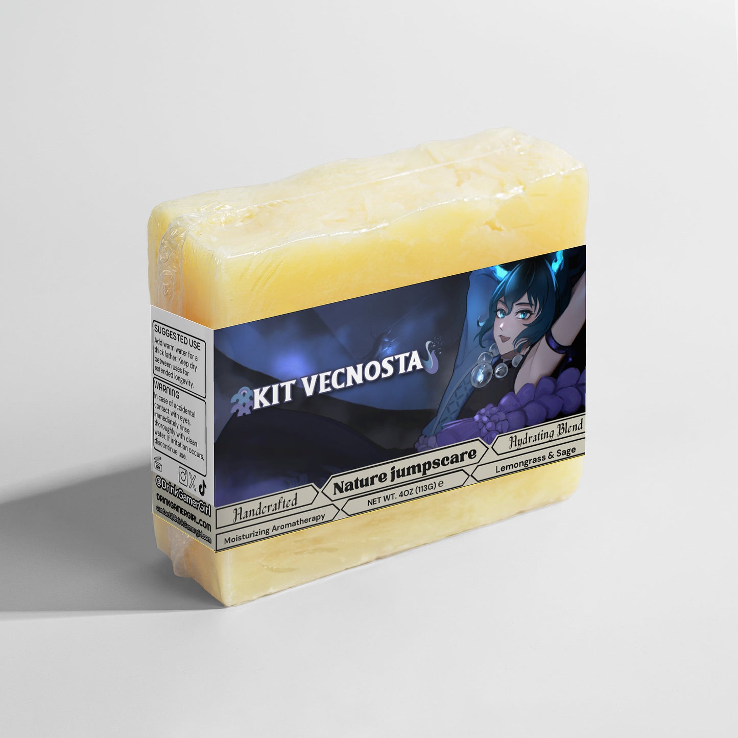 Kit Vecnosta - nature Jumpscare Lemongrass & Sage Soap