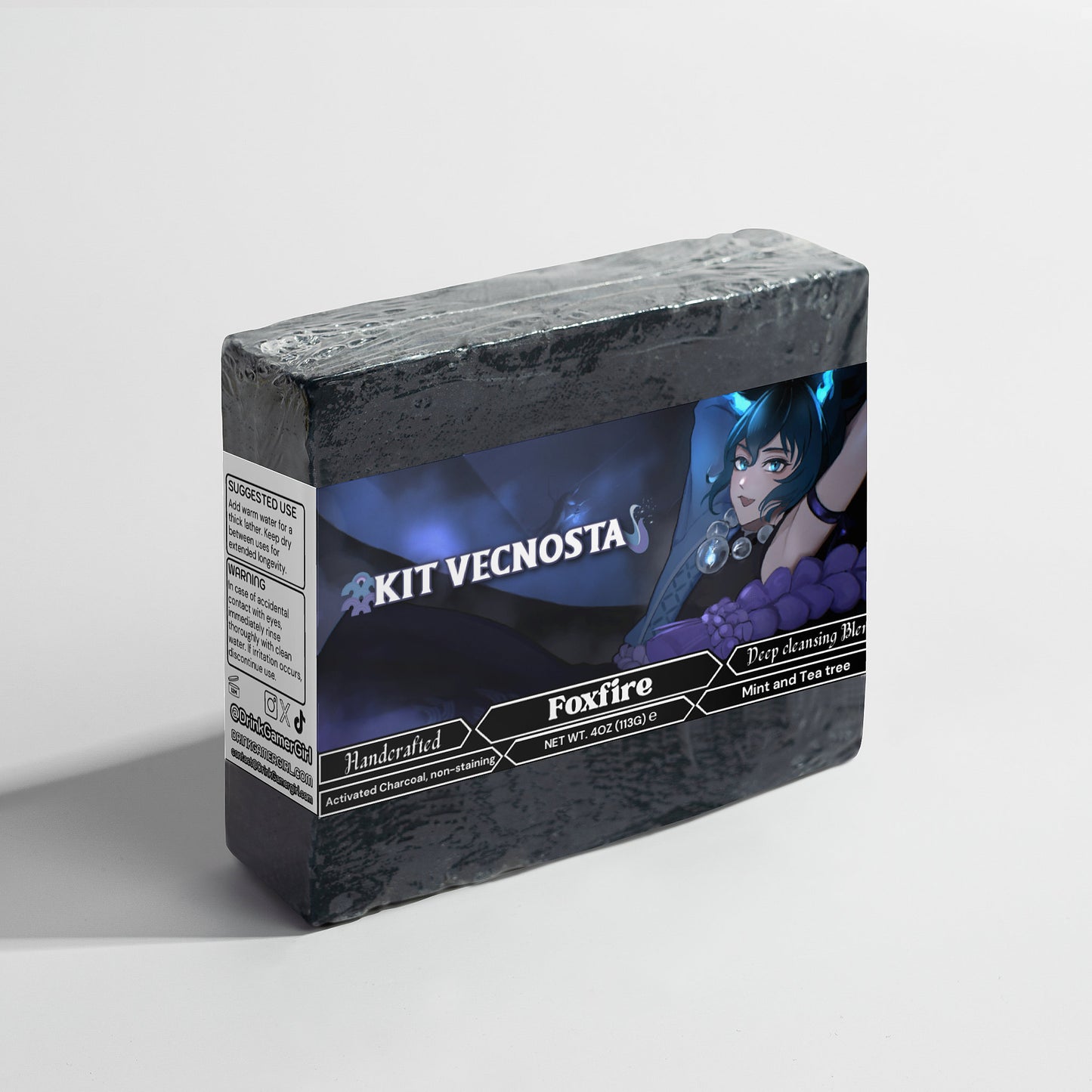 Kit Vecnosta - Foxfire Charcoal Soap