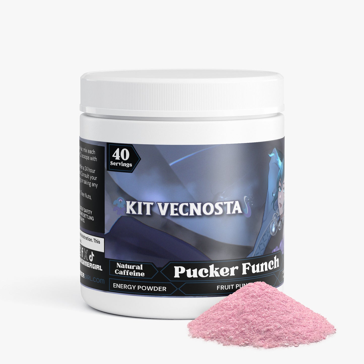 Kit Vecnosta - Pucker Funch Energy Powder (Fruit Punch)