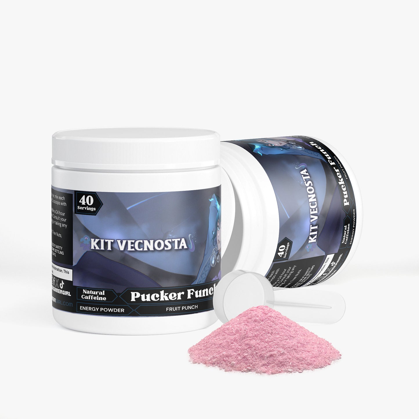 Kit Vecnosta - Pucker Funch Energy Powder (Fruit Punch)