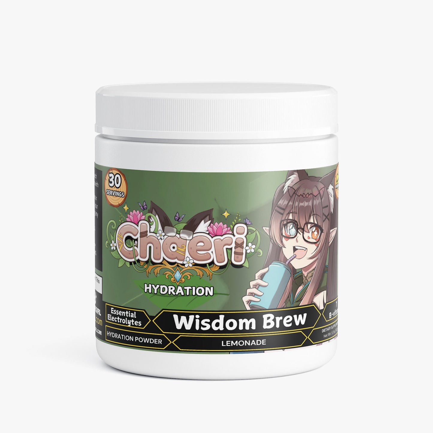 Chaeri - Wisdom Brew Hydration Powder (Lemonade)