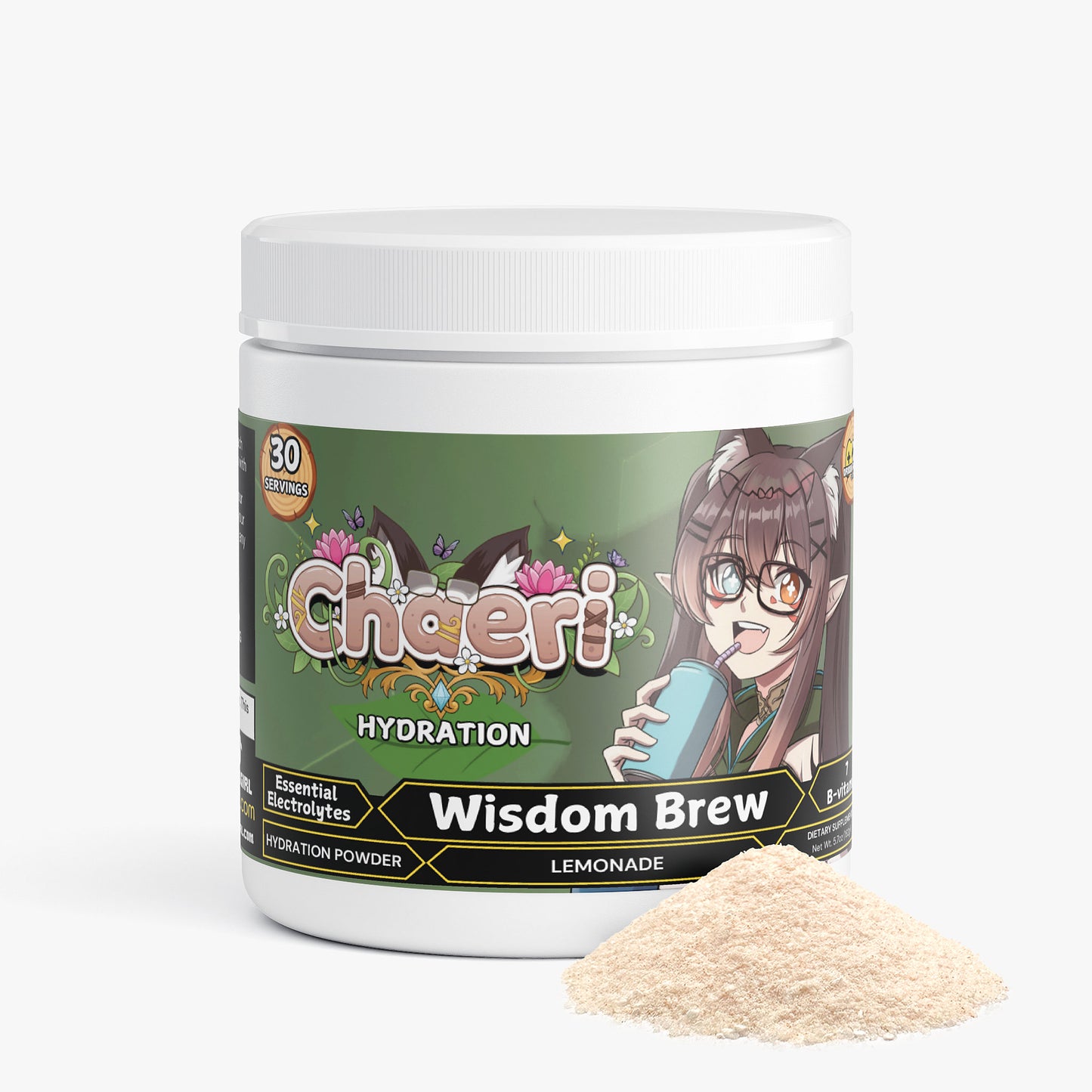 Chaeri - Wisdom Brew Hydration Powder (Lemonade)