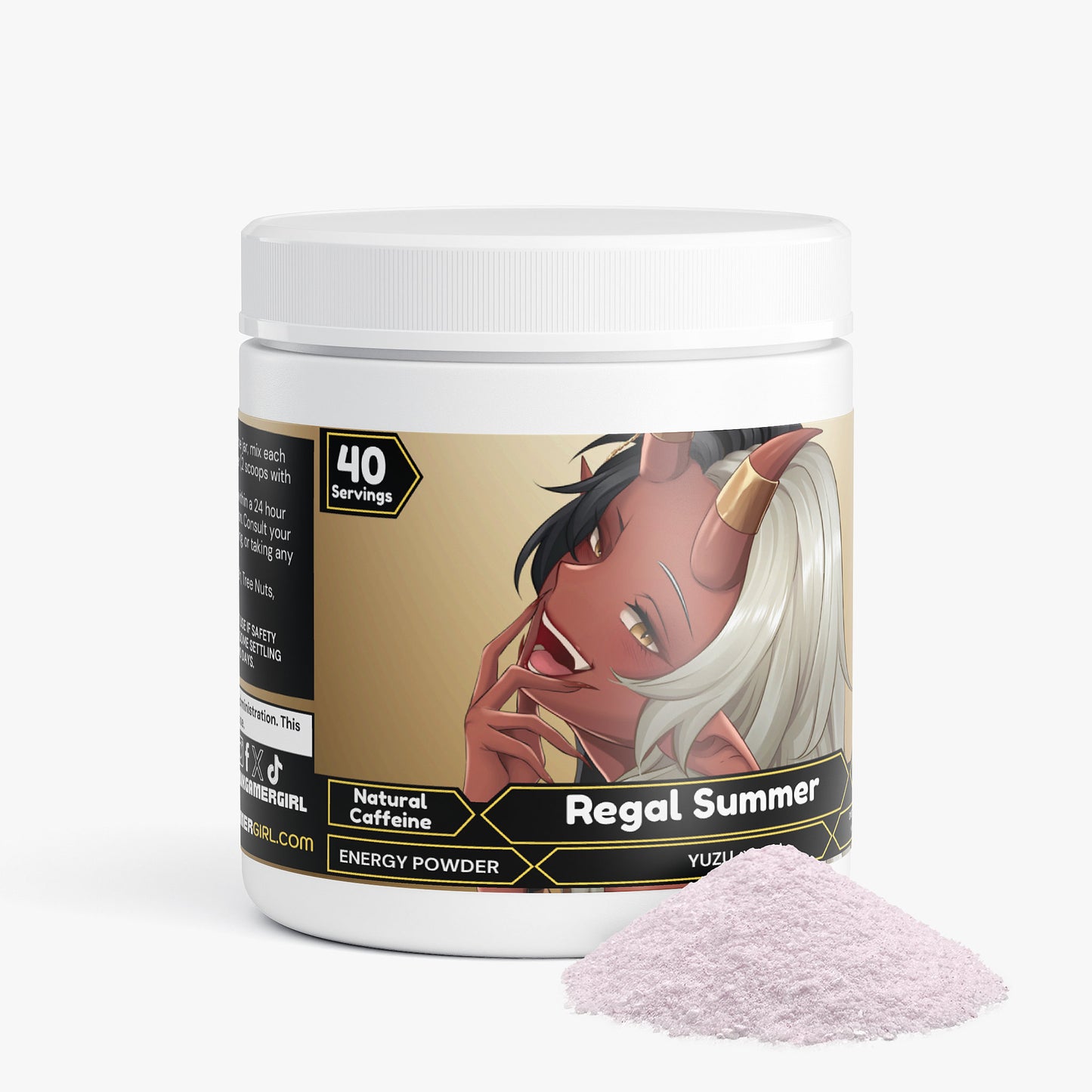Queen Yanushi - Regal Summer Energy Powder (Yuzu Flavor)
