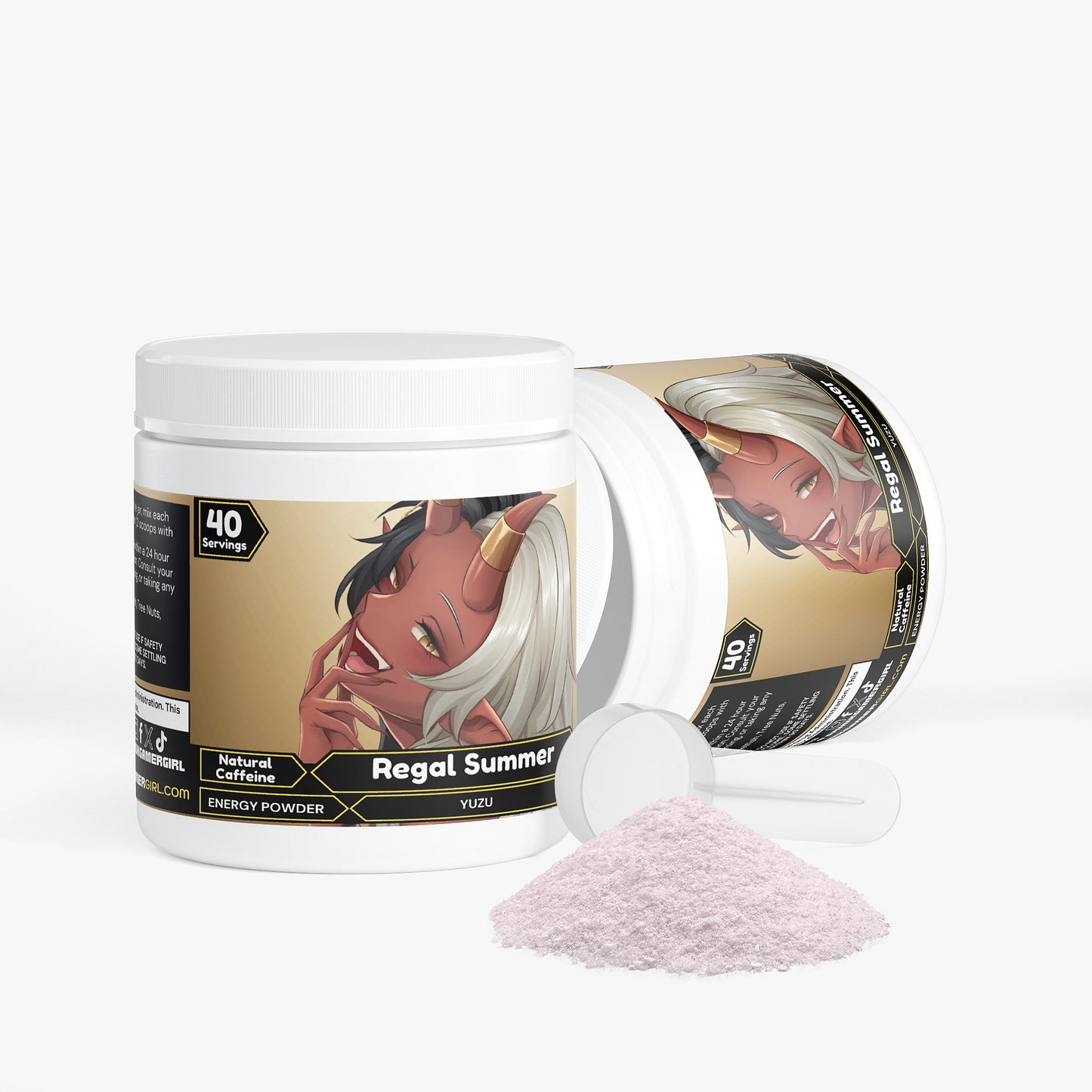 Queen Yanushi - Regal Summer Energy Powder (Yuzu Flavor)