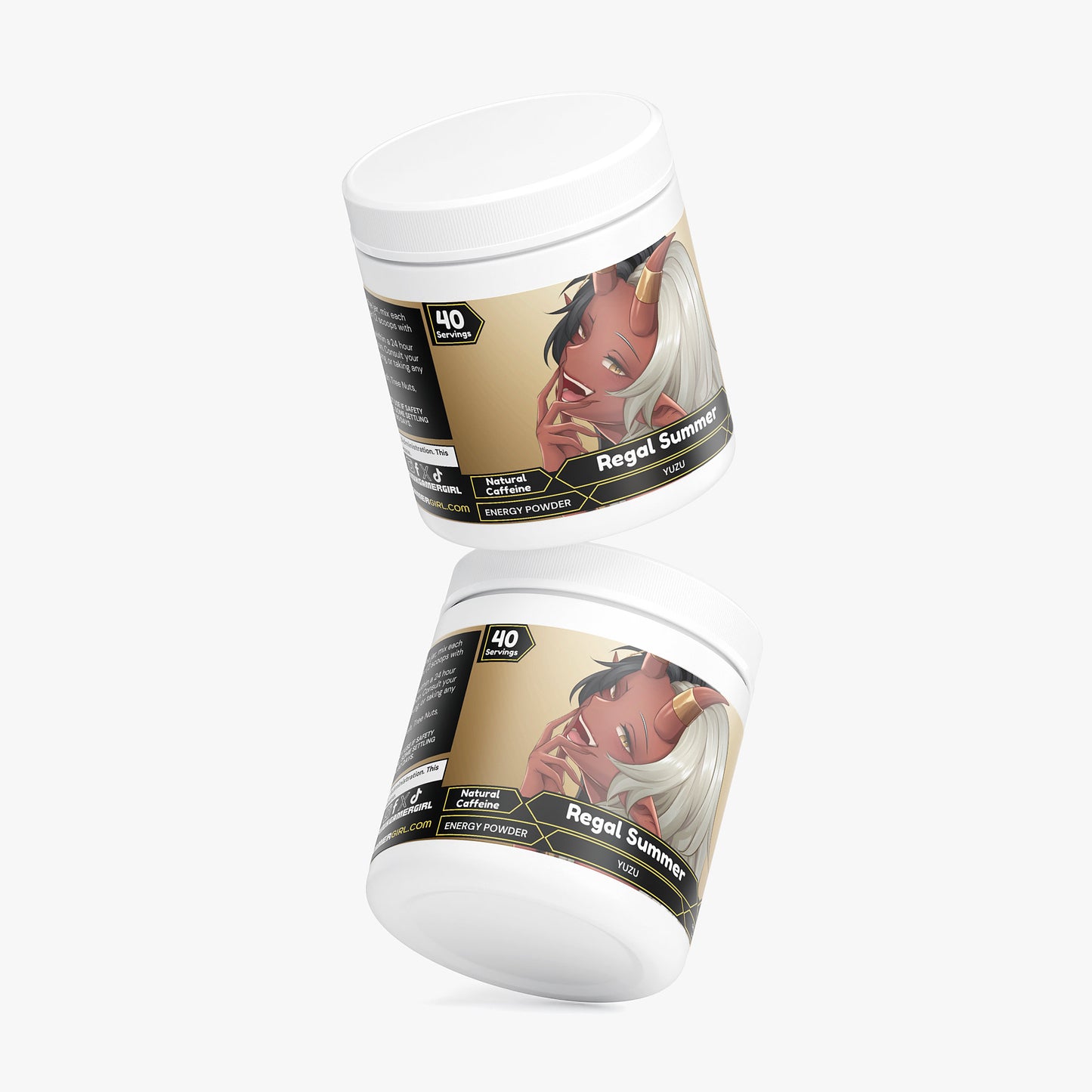 Queen Yanushi - Regal Summer Energy Powder (Yuzu Flavor)