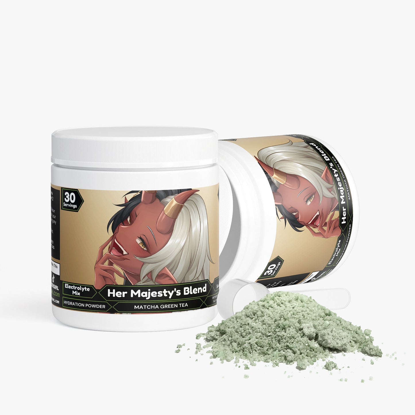 Queen Yanushi - Her Majesty's Blend Hydration Powder (Matcha Green Tea)