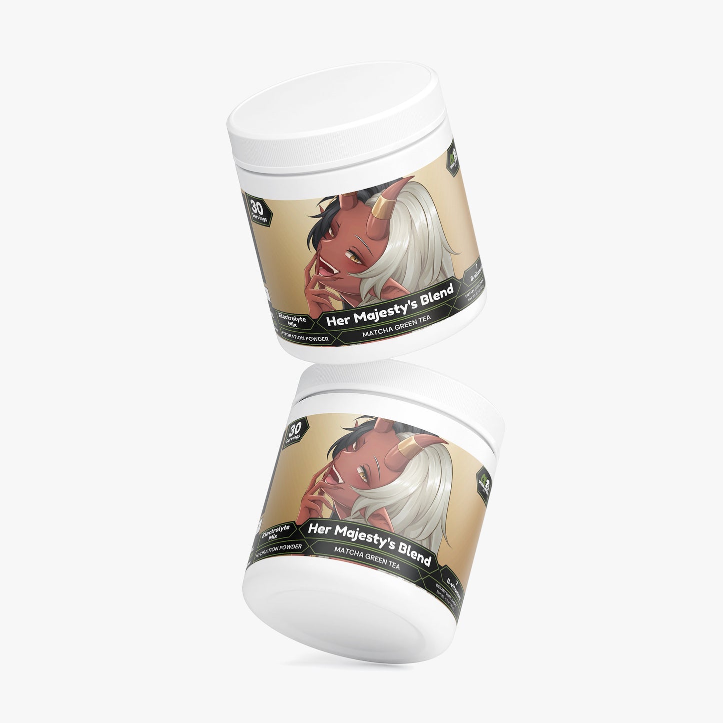 Queen Yanushi - Her Majesty's Blend Hydration Powder (Matcha Green Tea)