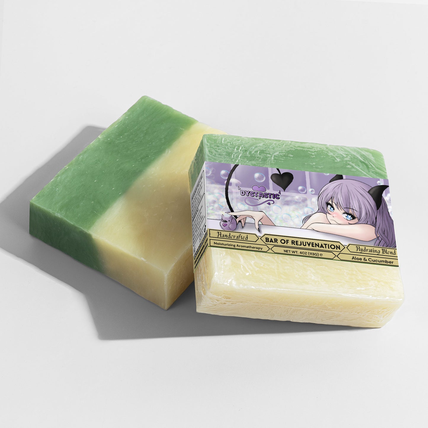 Dystastic - Bar of Rejuvenation Aloe & Cool Cucumber Soap
