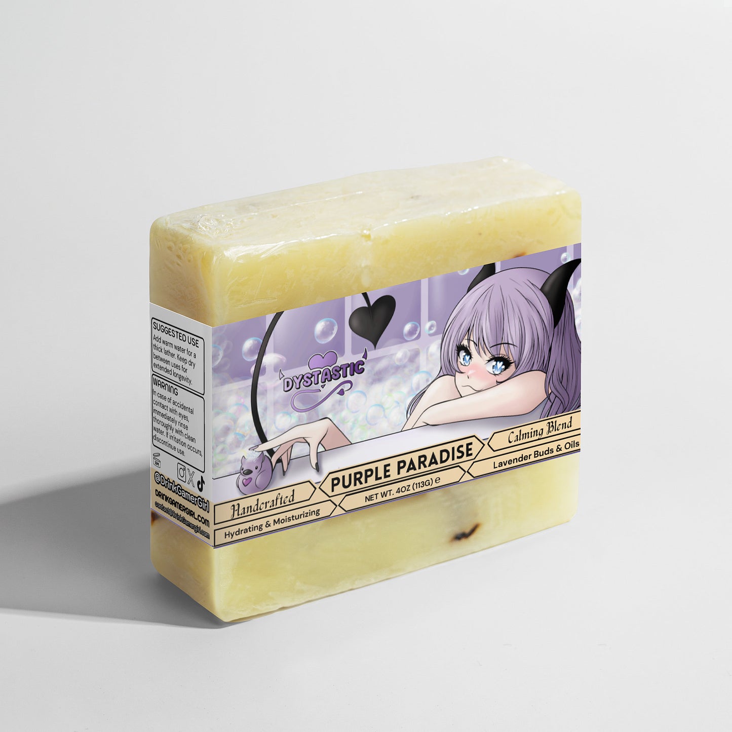 Dystastic - Purple Paradise Calming Lavender Soap