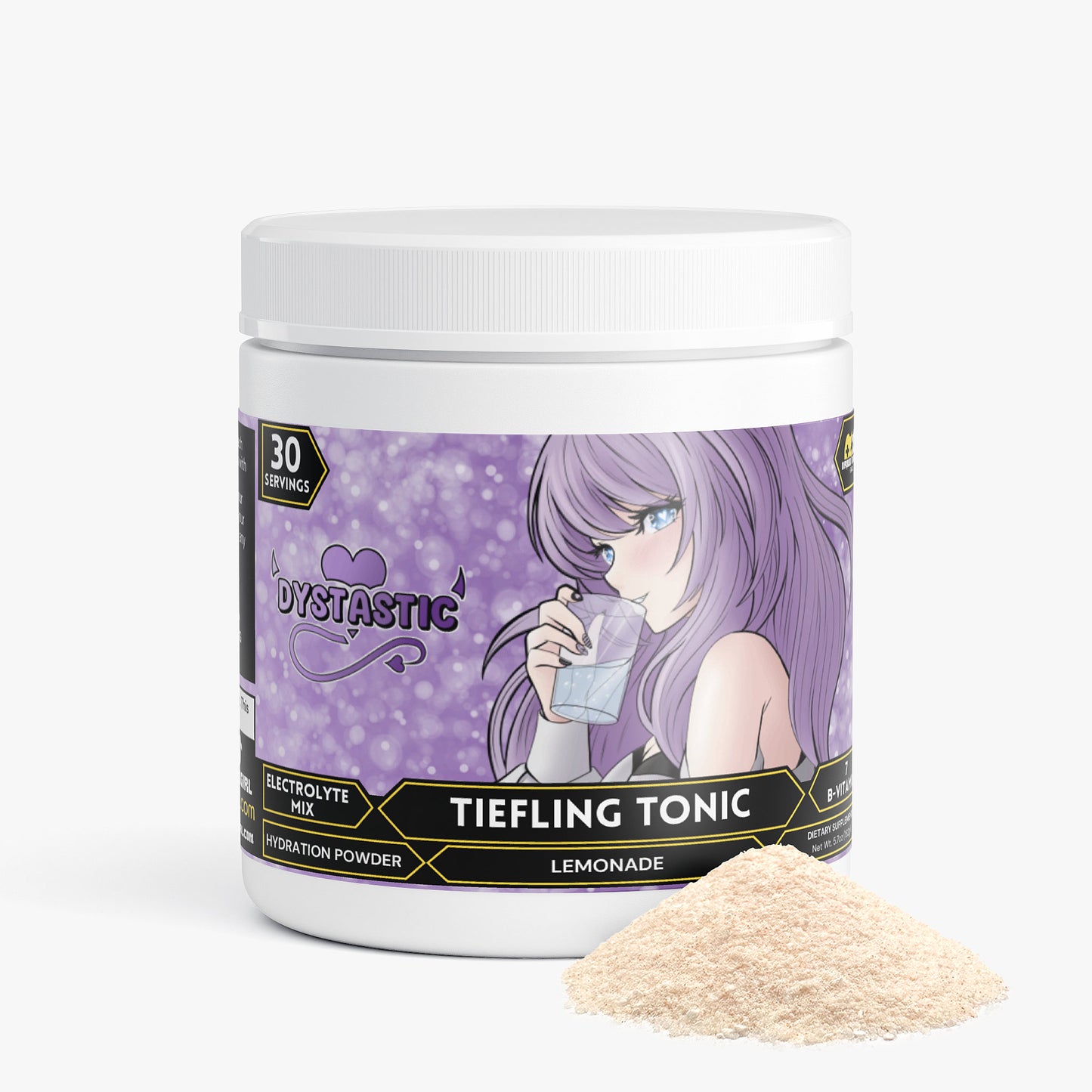 Dystastic - Tiefling Tonic Hydration Powder (Lemonade)