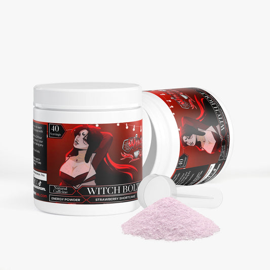 Witchy Tea Cup - Witch Bolt Energy Powder (Strawberry Shortcake)