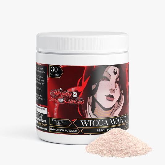 Witchy Tea Cup - Wicca Wake Hydration Powder (Peach Mango)
