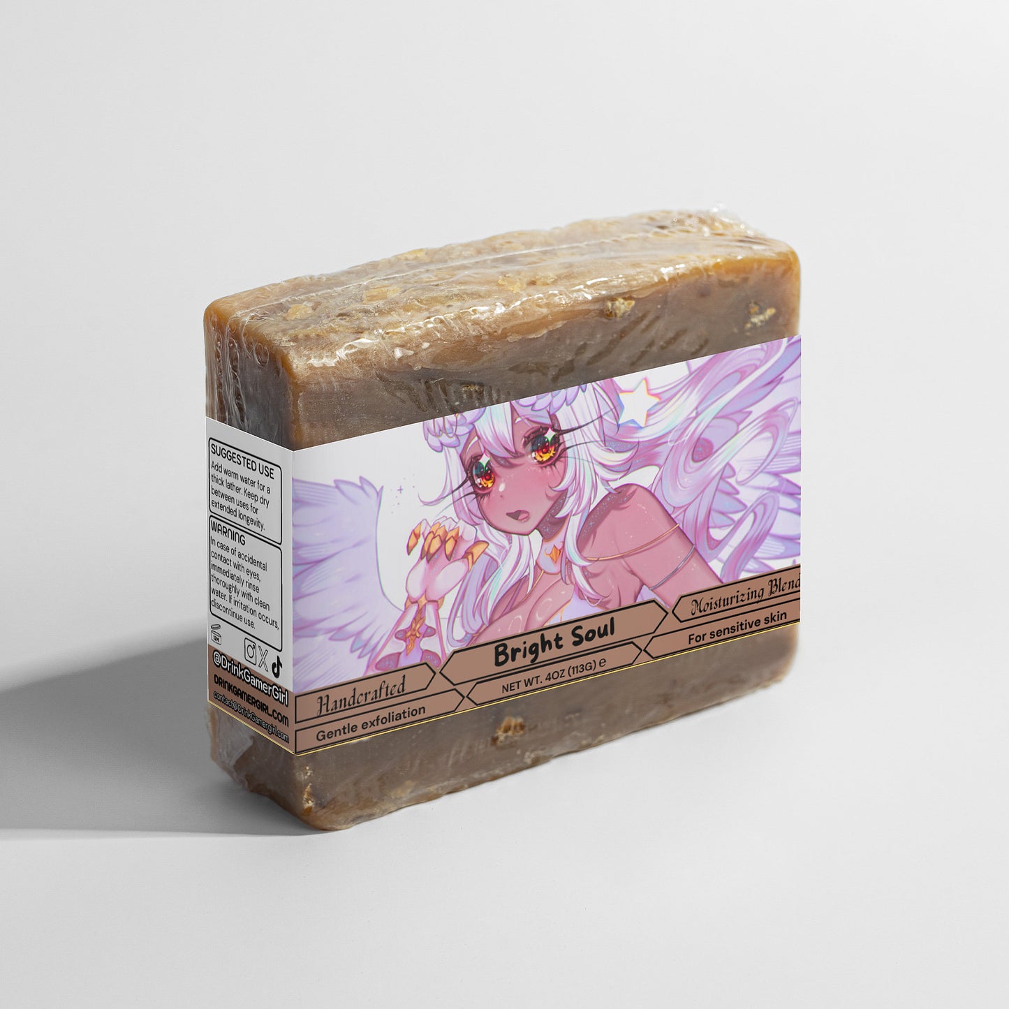 Kamiikiara - Bright Soul Oat Milk Honey Soap