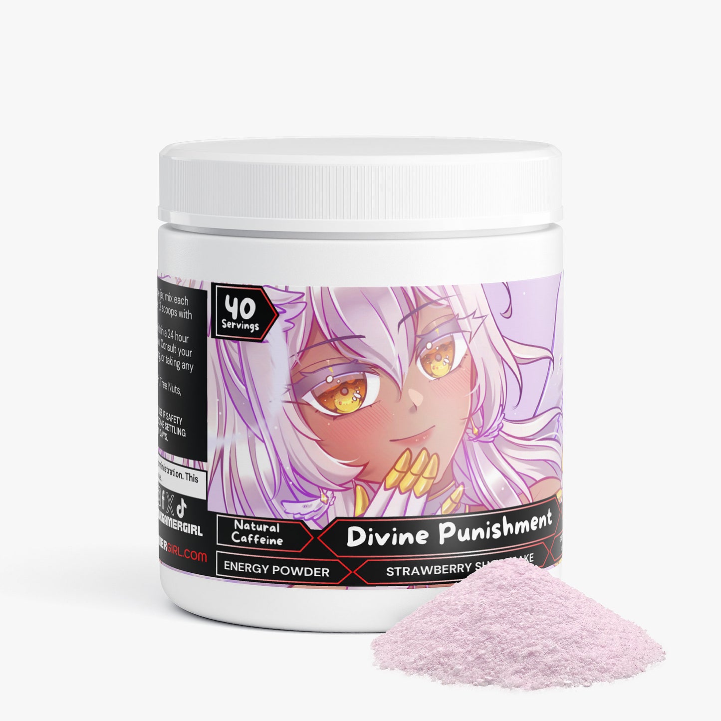 Kamiikiara - Divine Punishment Energy Powder (Strawberry Shortcake)