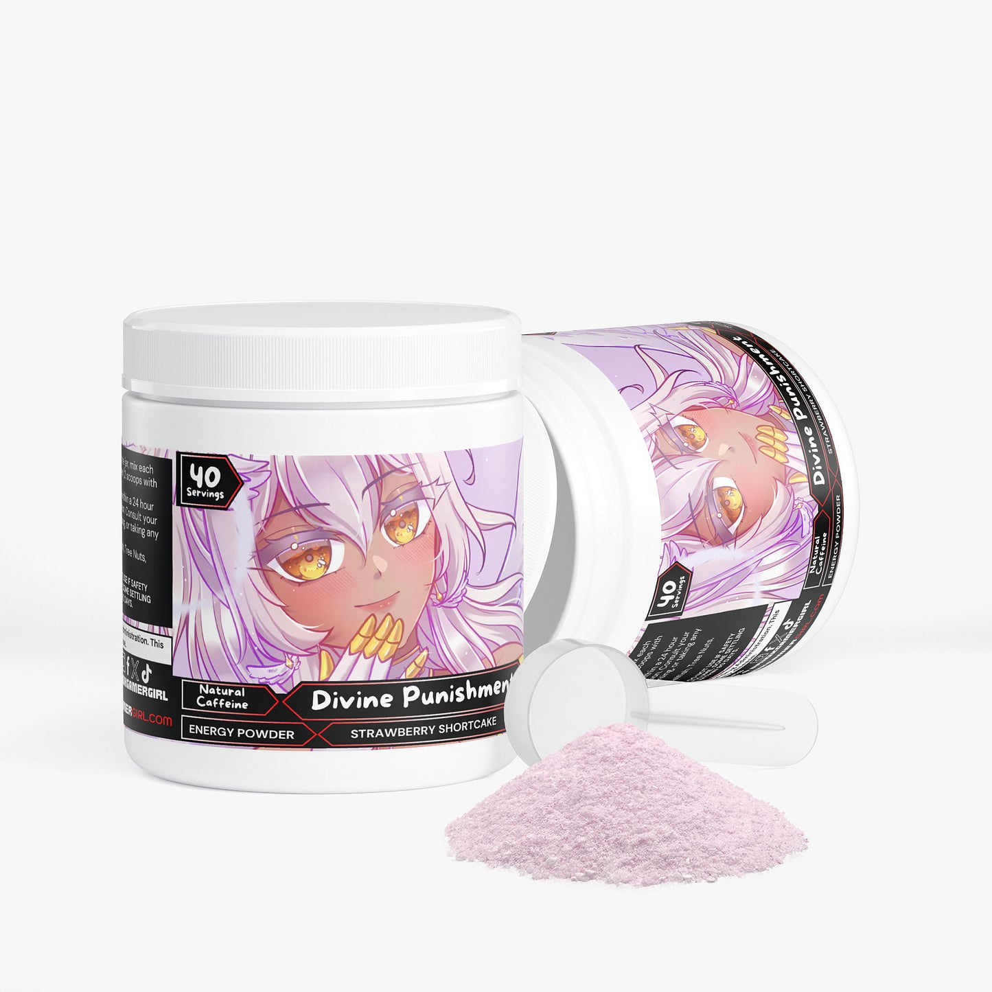 Kamiikiara - Divine Punishment Energy Powder (Strawberry Shortcake)