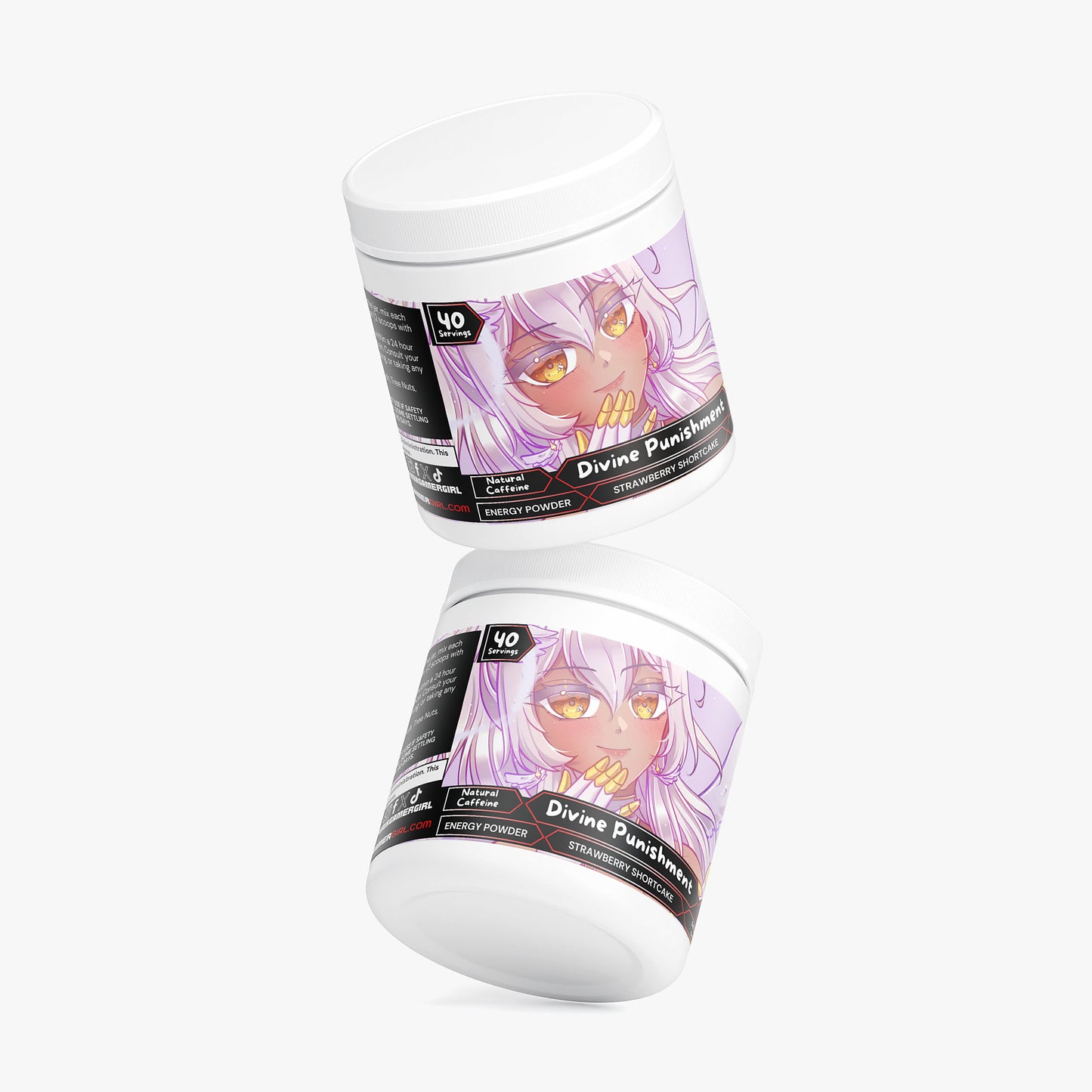 Kamiikiara - Divine Punishment Energy Powder (Strawberry Shortcake)