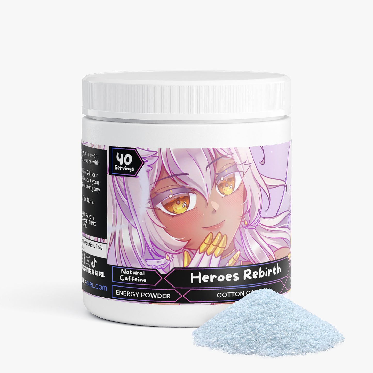 Kamiikiara - Heroes Rebirth Energy Powder (Cotton Candy)