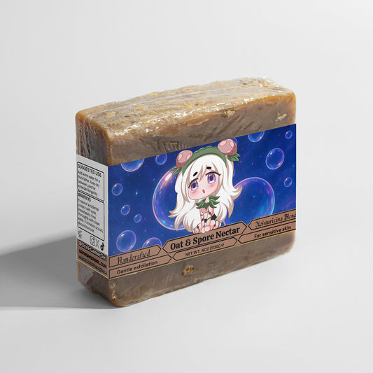 MushiiXx - Oat & Spore Nectar Oat Milk Honey Soap