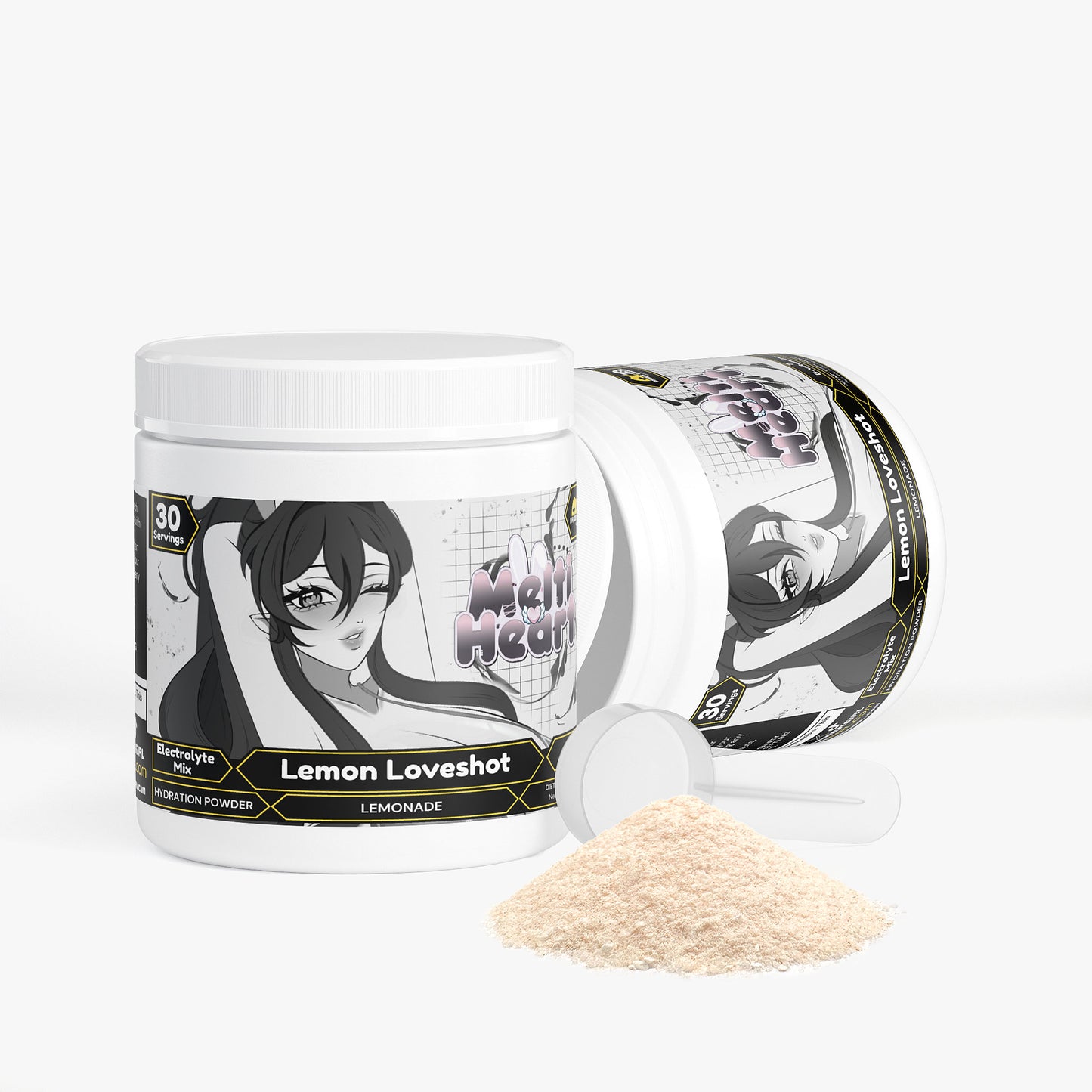MeltiHeart - lemon Loveshot Hydration Powder (Lemonade)