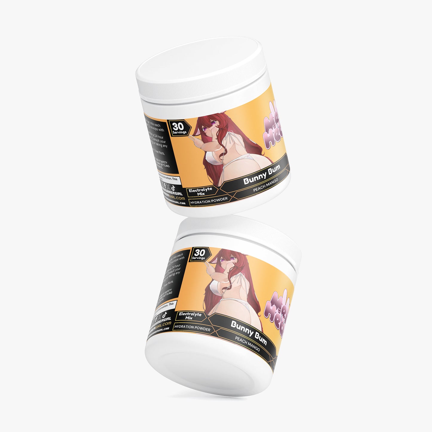 MeltiHeart - Bunny Bum Hydration Powder (Peach Mango)