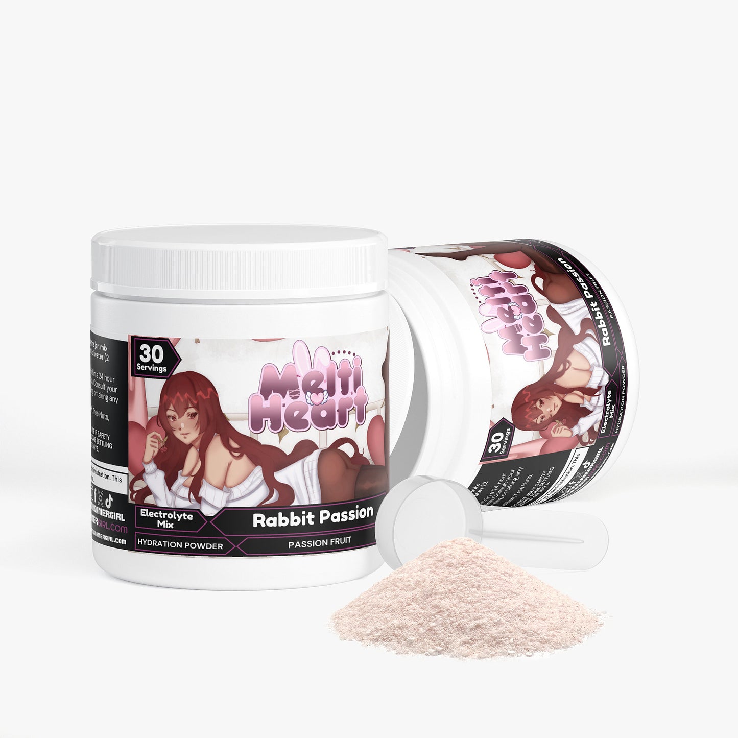 MeltiHeart - Rabbit Passion Hydration Powder (Passion Fruit)