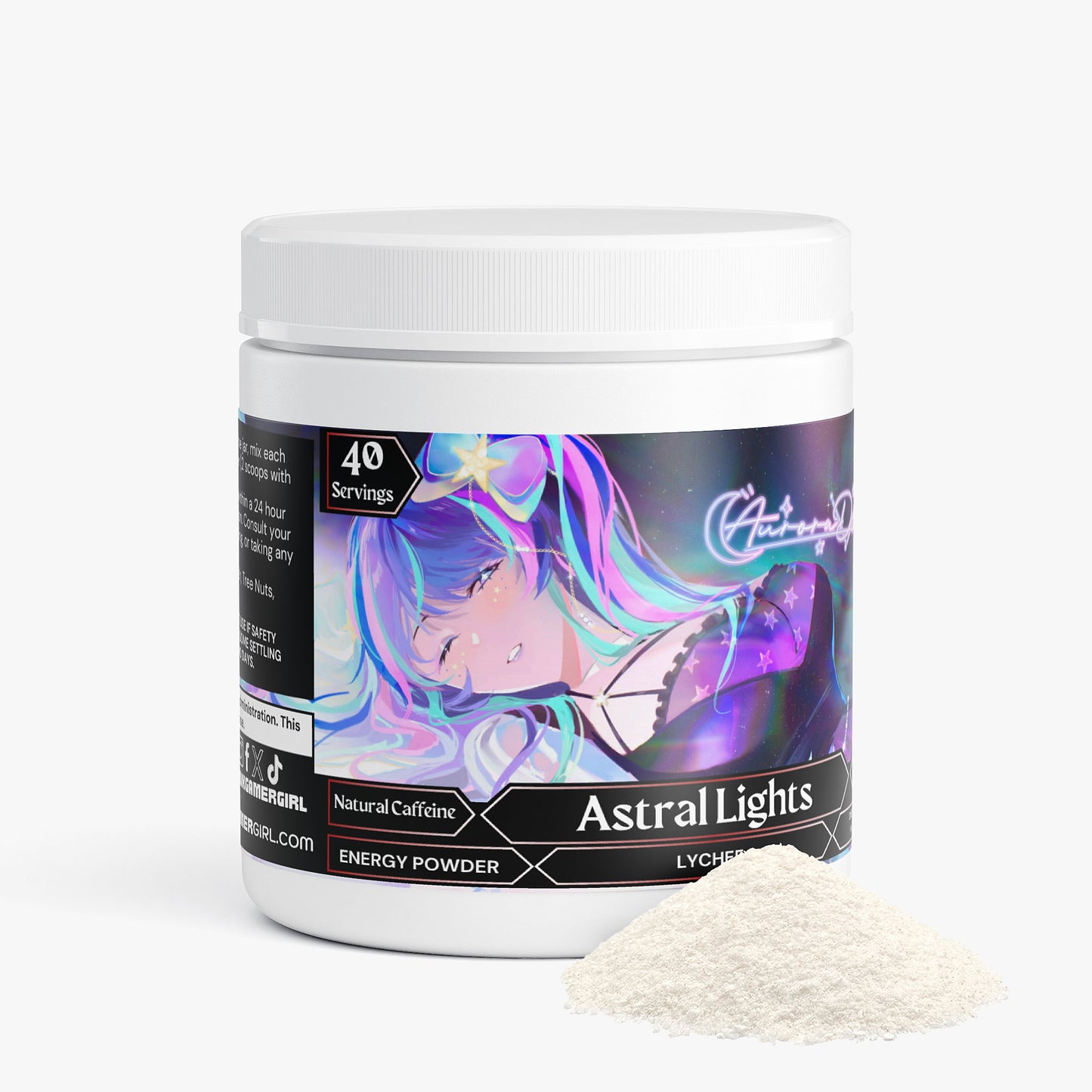 Aurora Dyne - Astral Lights Energy Powder (Lychee Splash Energy)