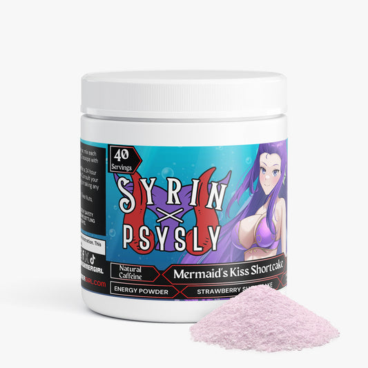 Syrin & PsySly - Mermaid's Kiss Shortcake Energy Powder (Strawberry Shortcake)