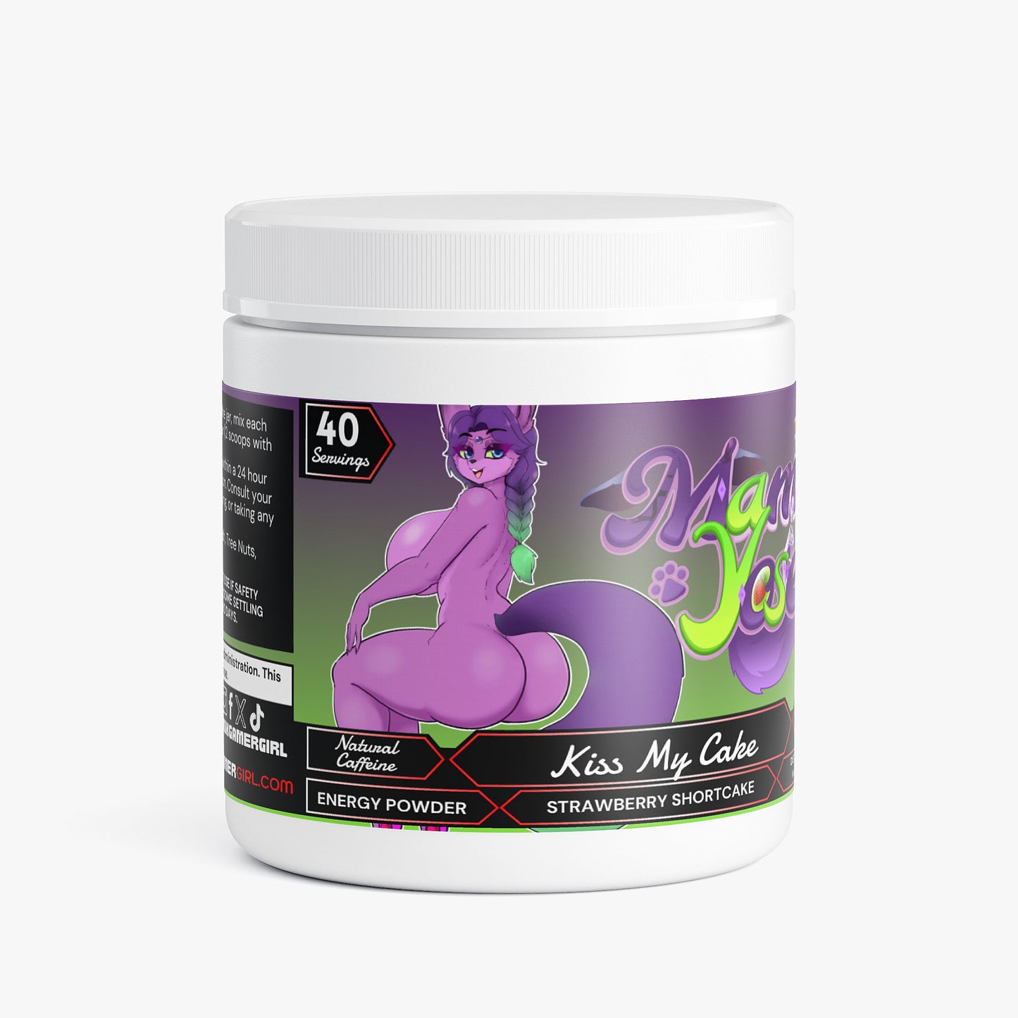 MamaYosei - Kiss My Cake Energy Powder (Strawberry Shortcake)