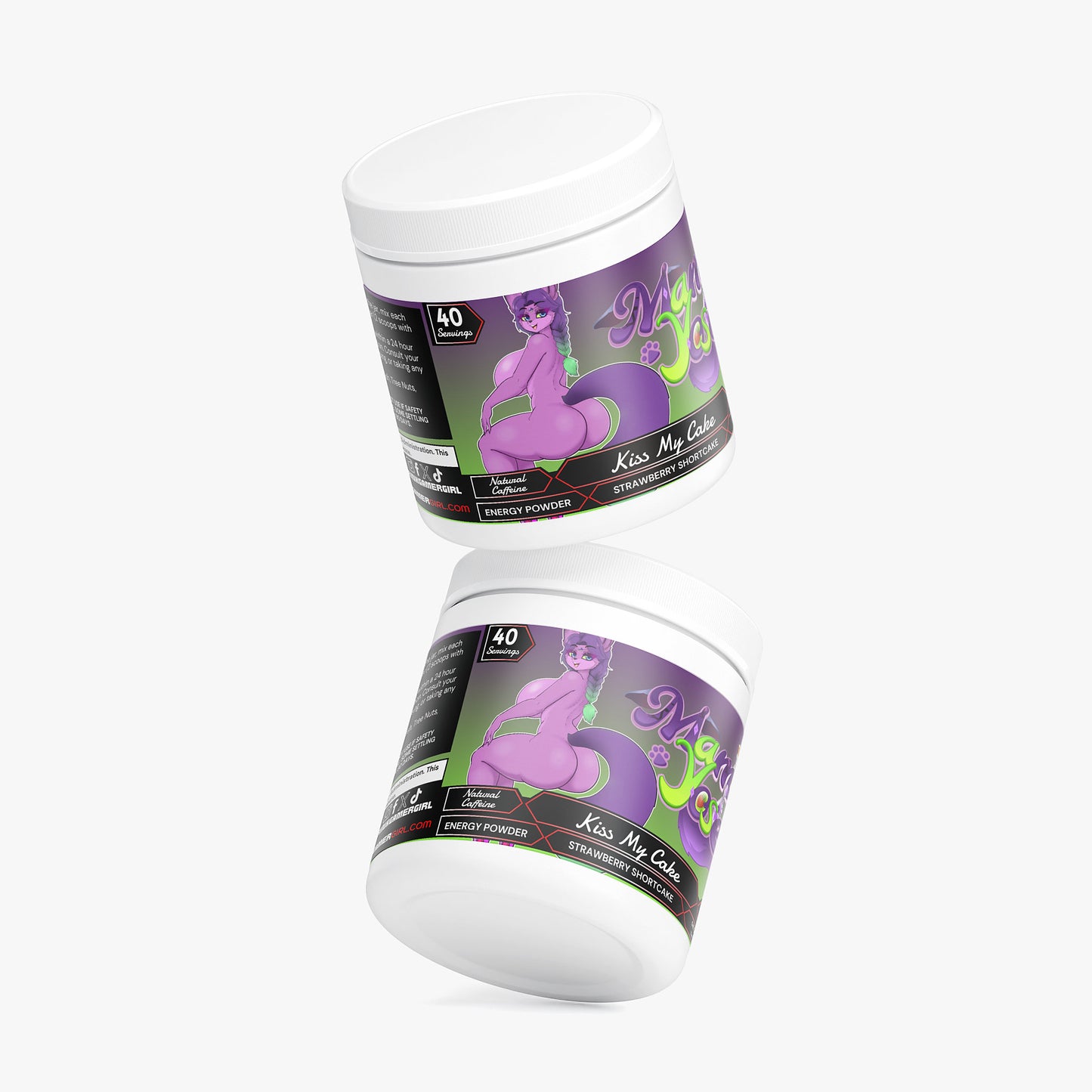 MamaYosei - Kiss My Cake Energy Powder (Strawberry Shortcake)