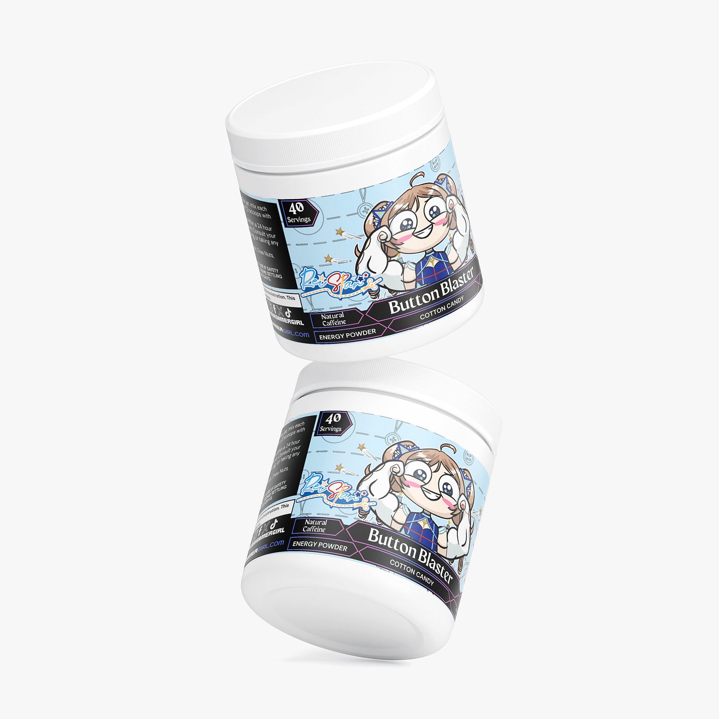 ReiStar Cosplay - Button Blaster Energy Powder (Cotton Candy)