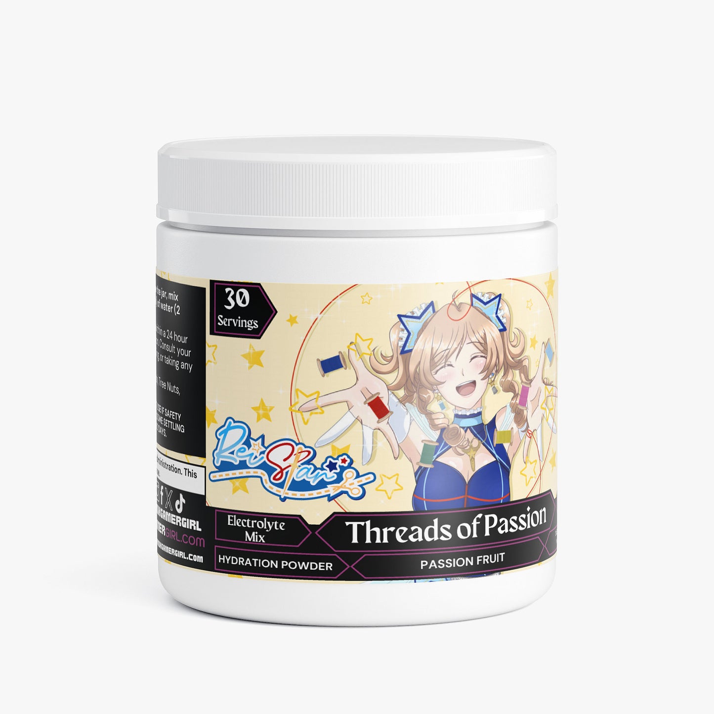 ReiStar Cosplay - Threads of Passion Hydration Powder (Passion Fruit)