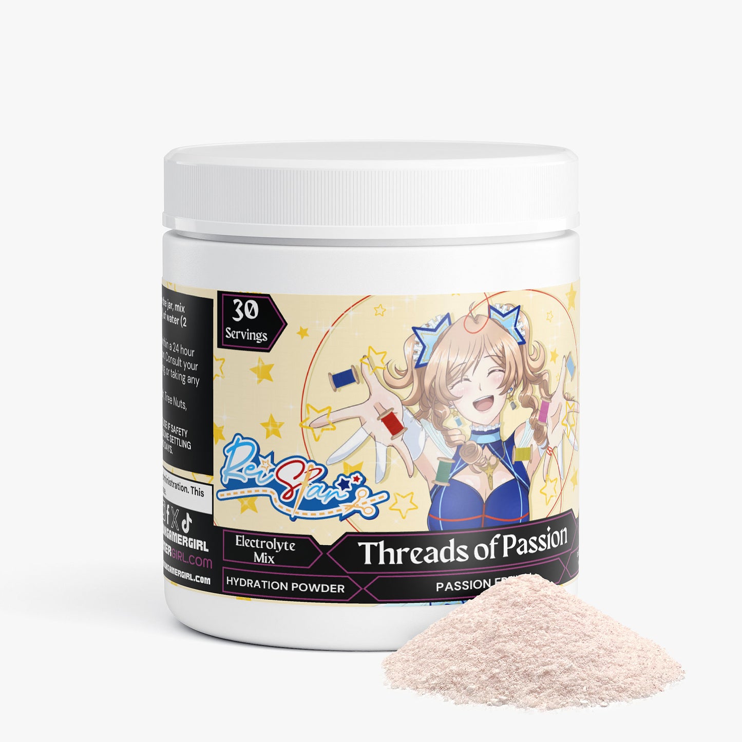 ReiStar Cosplay - Threads of Passion Hydration Powder (Passion Fruit)