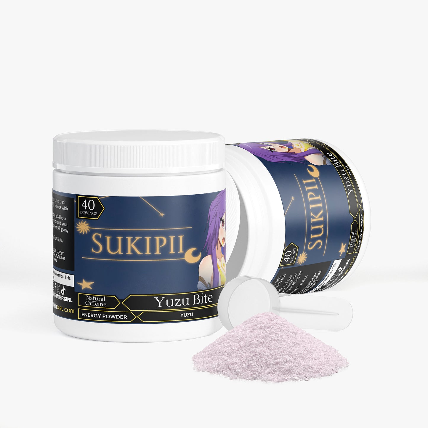 Sukipii - Yuzu Bite Energy Powder (Yuzu Flavor)