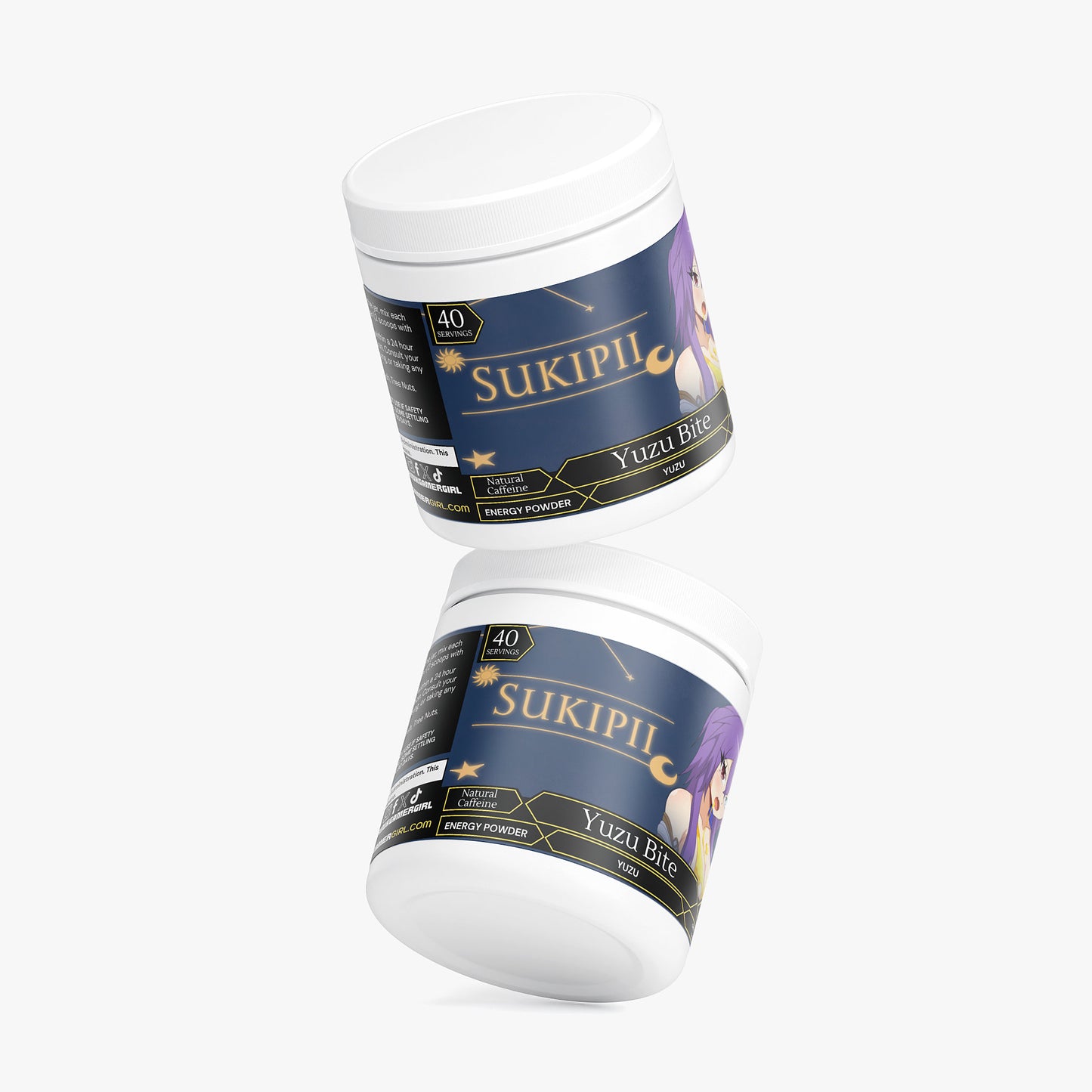 Sukipii - Yuzu Bite Energy Powder (Yuzu Flavor)