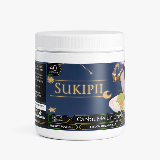 Sukipii - Cabbit Melon Crush Energy Powder (Melon Creamsicle)