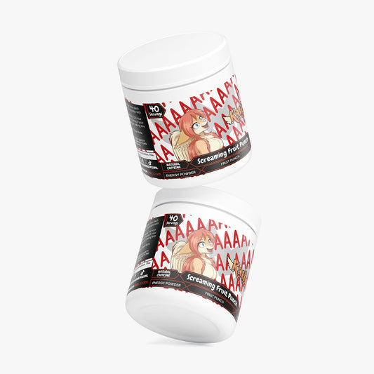 KatFox - Screaming Fruit Punch Energy Powder (Fruit Punch)