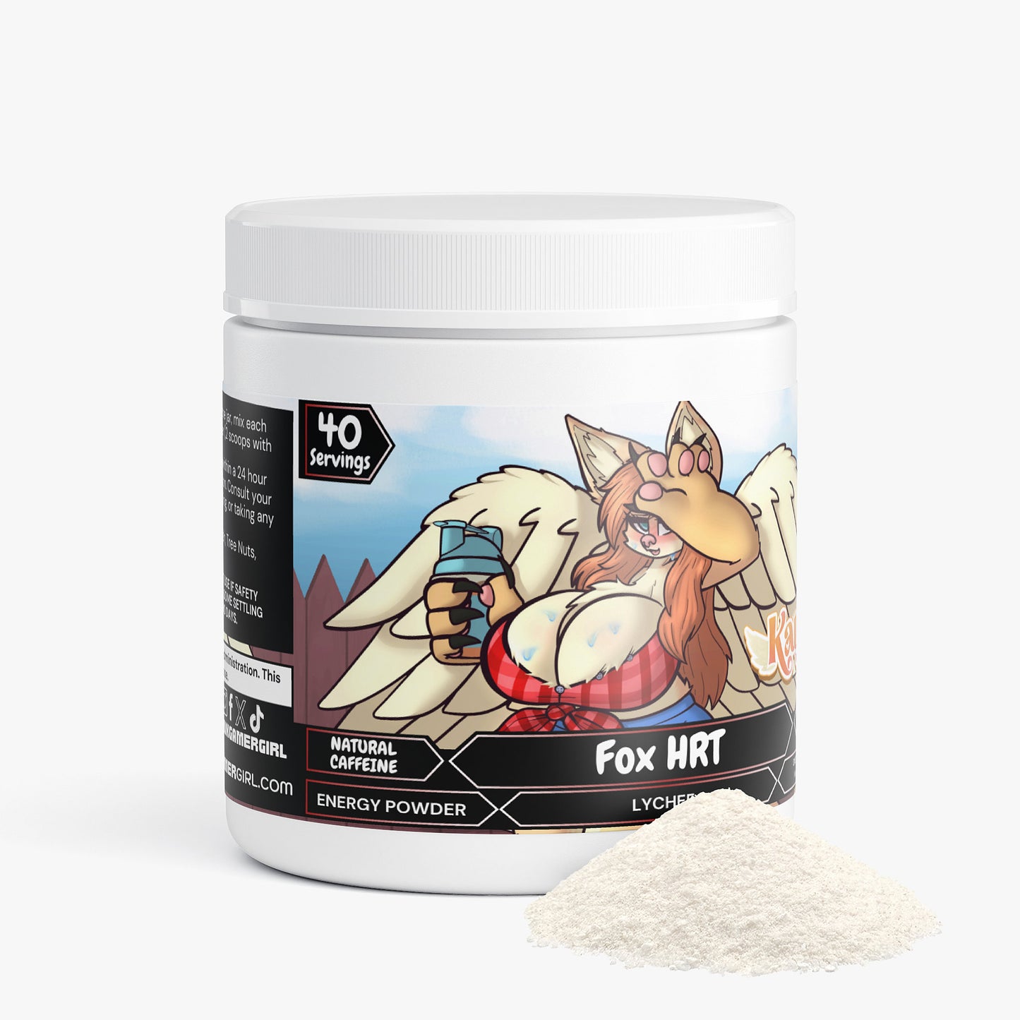 KatFox - Fox HRT Energy Powder (Lychee Splash Energy)