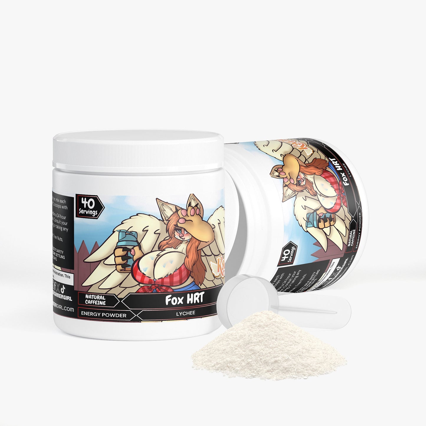 KatFox - Fox HRT Energy Powder (Lychee Splash Energy)