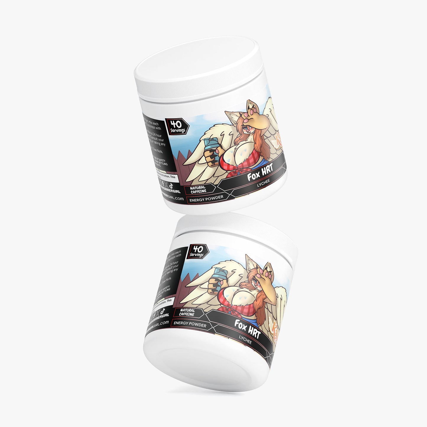 KatFox - Fox HRT Energy Powder (Lychee Splash Energy)