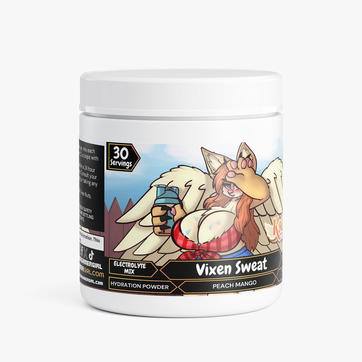 KatFox - Vixen Sweat Hydration Powder (Peach Mango)