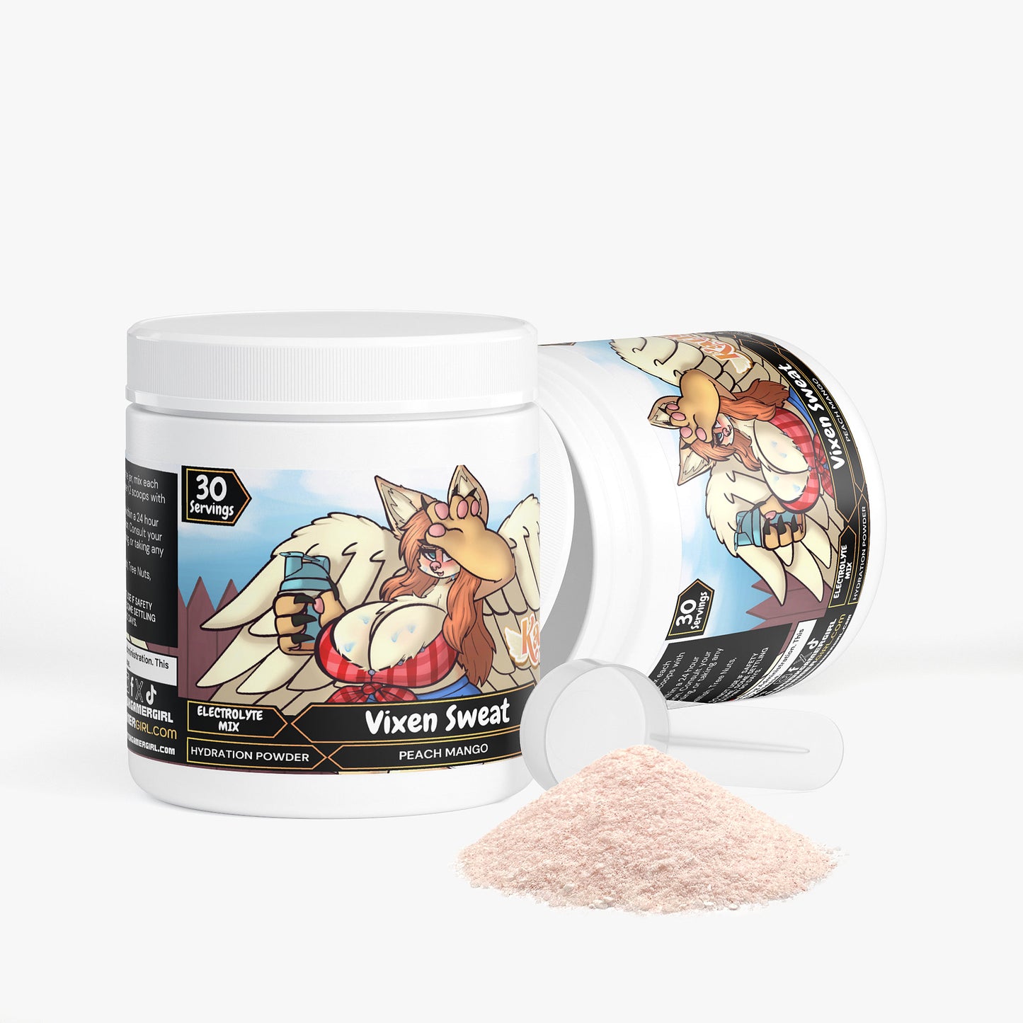 KatFox - Vixen Sweat Hydration Powder (Peach Mango)