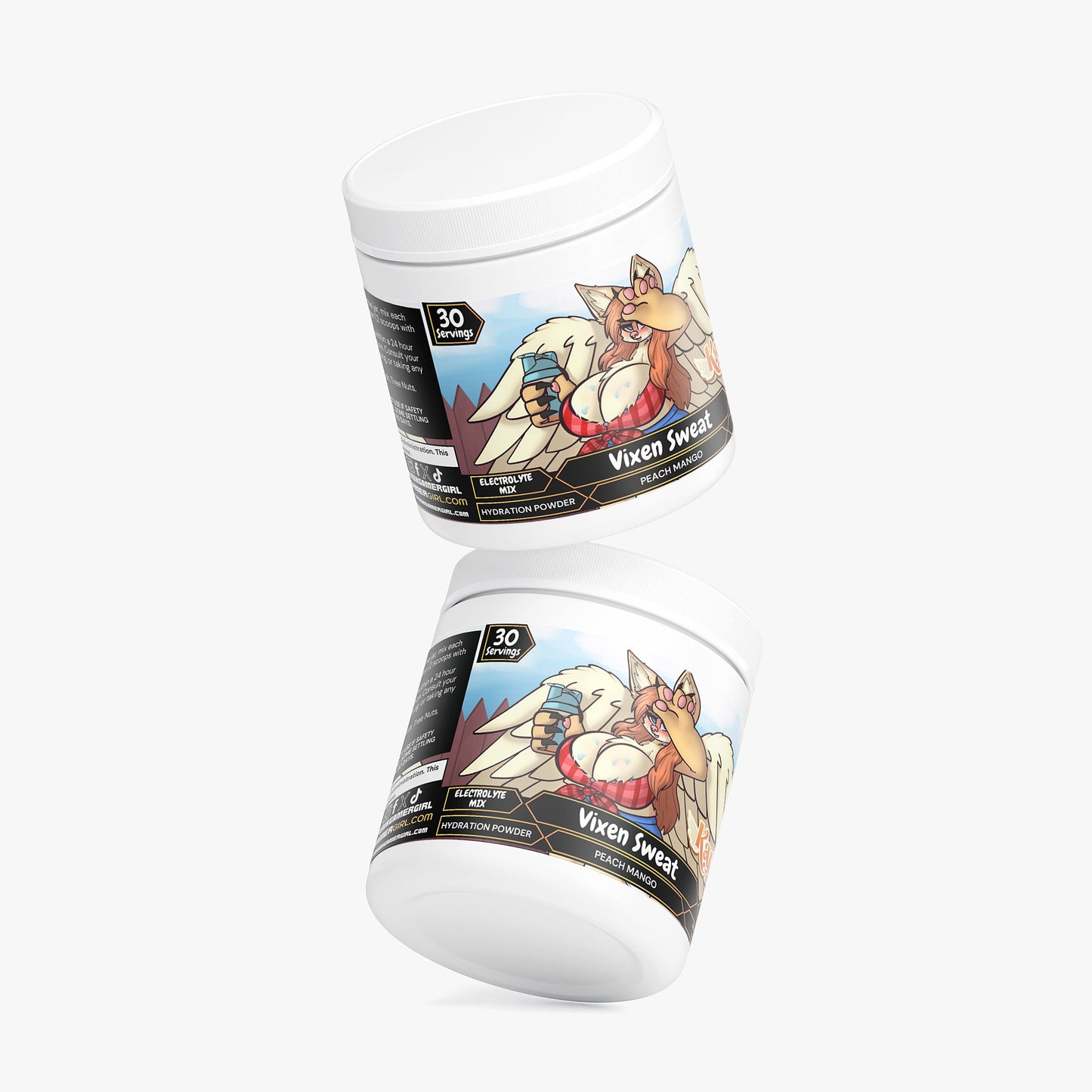 KatFox - Vixen Sweat Hydration Powder (Peach Mango)
