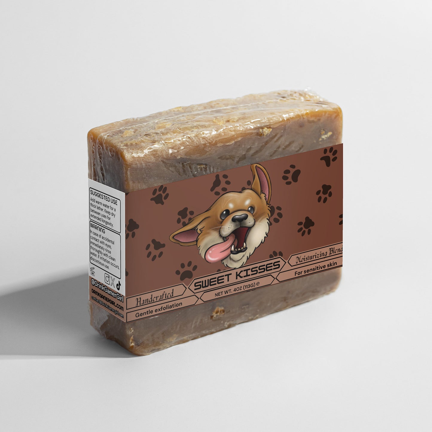 Sexypk - Sweet Kisses Oat Milk Honey Soap